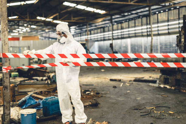 Professional Biohazard technician working in Eland, WI